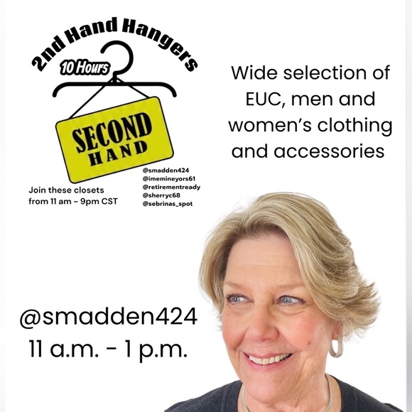 Jewelry - LIKE FOR SHOW NOTIFICATIONS - SECOND HAND HANGERS SHOW TRAIN EVENTS